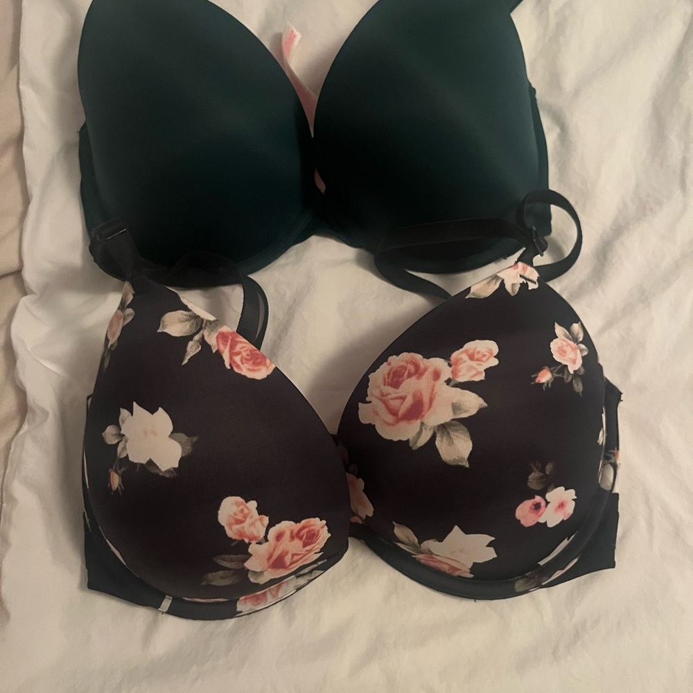 PINK Victoria's Secret bra lot padded push up 32dd